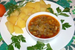 Азу по-татарски с курицей с фото