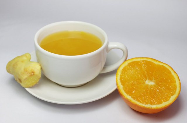 чай и апельсин