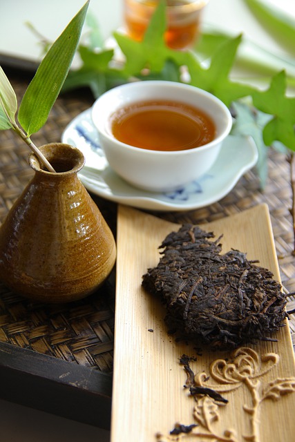 Китайский прессованный чай пуэр